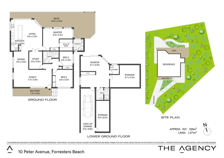 Floorplan of Homely house listing, 10 Peter Avenue, Forresters Beach NSW 2260