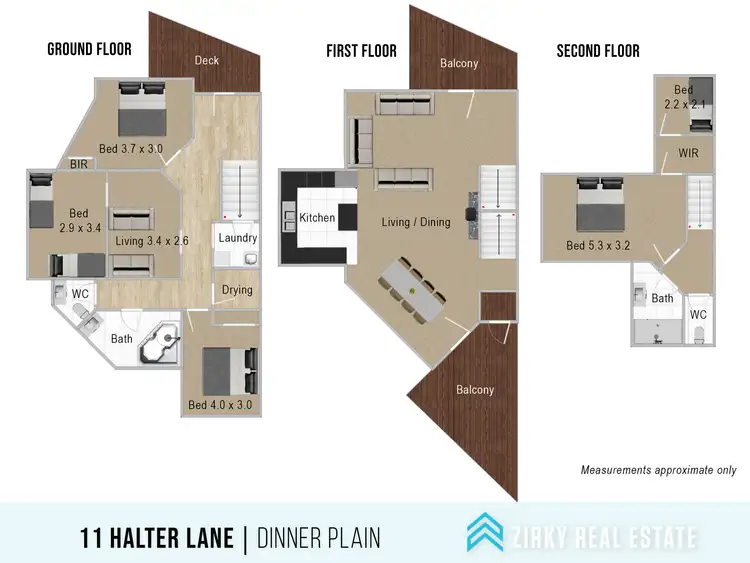 Floorplan of Homely house listing, 11 Halter Lane, Dinner Plain VIC 3898