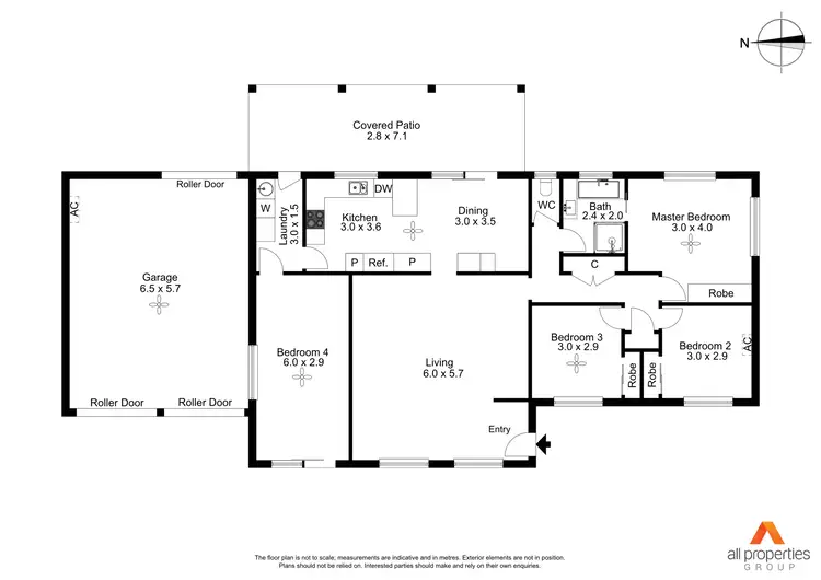 Floorplan of Homely house listing, 34 Wilton Crescent, Boronia Heights QLD 4124