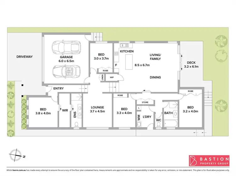 Floorplan of Homely house listing, 40 Clancy McKenna Crescent, Bonner ACT 2914