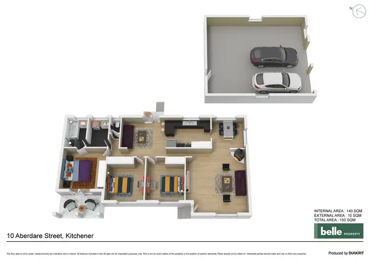 Floorplan of Homely house listing, 10 Aberdare Street, Kitchener NSW 2325
