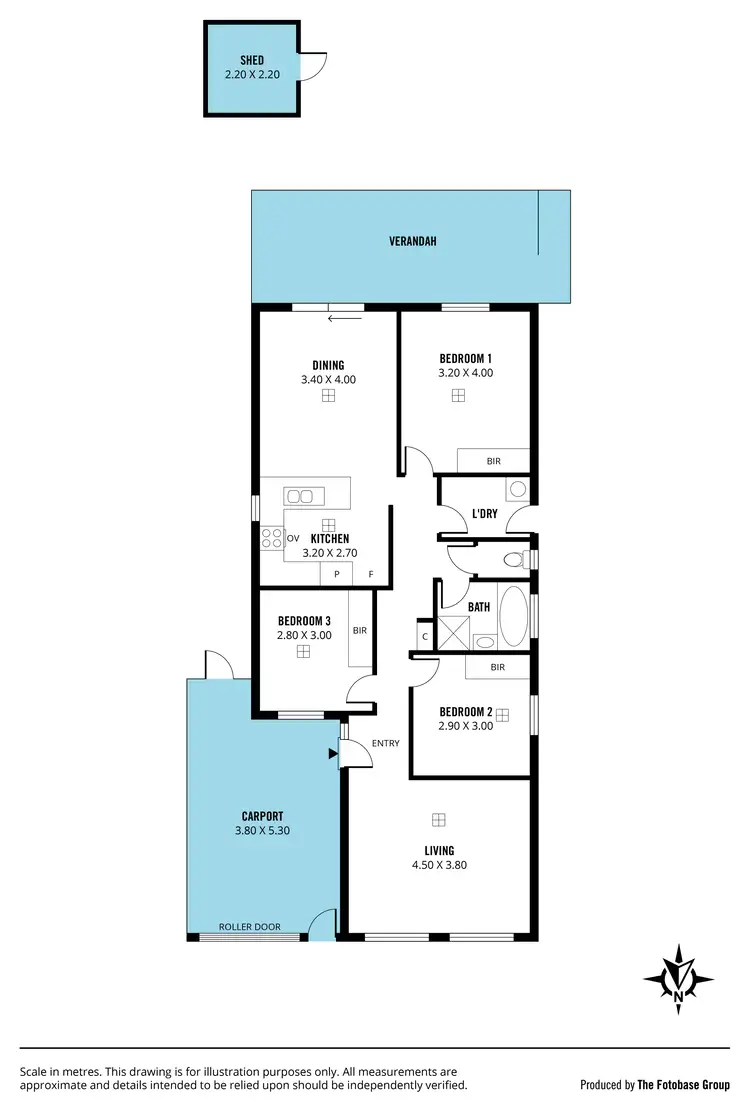 Floorplan of Homely house listing, 15 Diosma Drive, Morphett Vale SA 5162