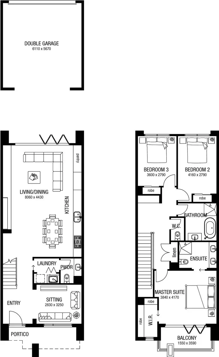 Floorplan of Homely house listing, 8 Croft Lane, Mount Barker SA 5251