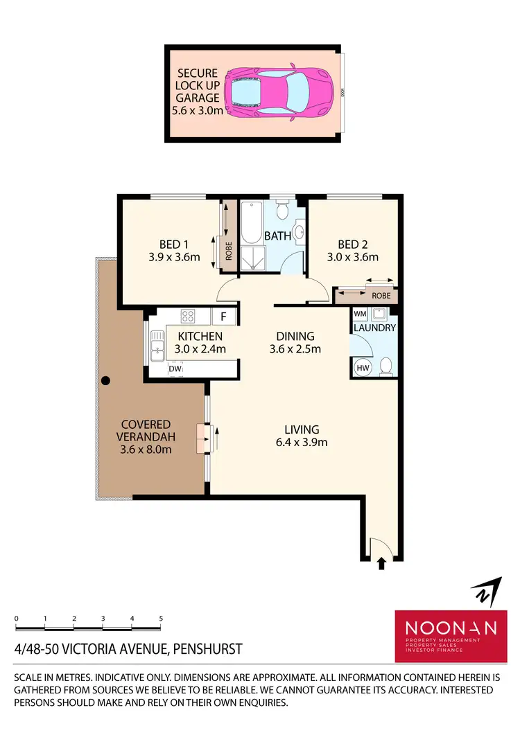 Floorplan of Homely unit listing, 4/48 Victoria Avenue, Penshurst NSW 2222