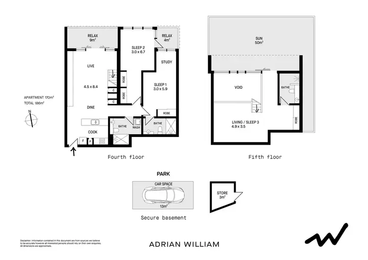 Floorplan of Homely apartment listing, 410/20 McGill Street, Lewisham NSW 2049