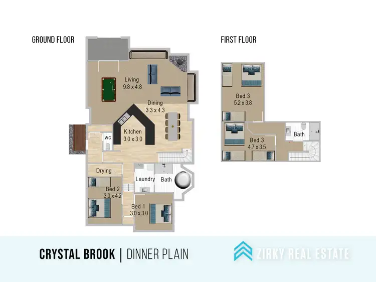 Floorplan of Homely house listing, 10 Geebung Road, Dinner Plain VIC 3898