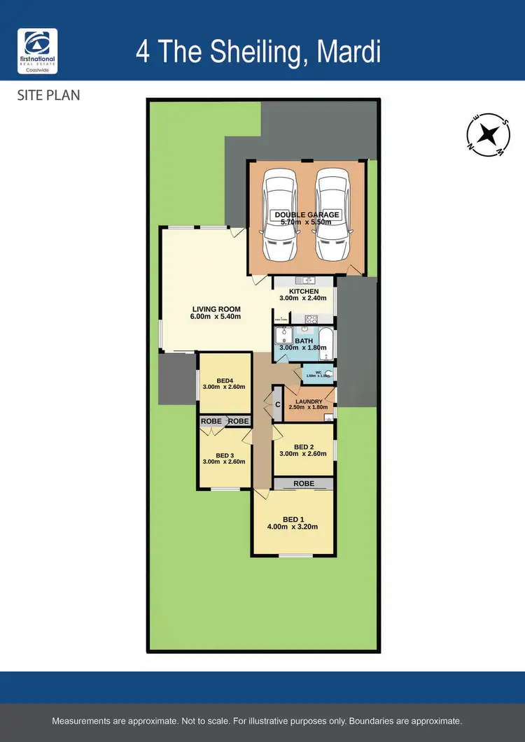 Floorplan of Homely house listing, 4 The Sheiling, Mardi NSW 2259
