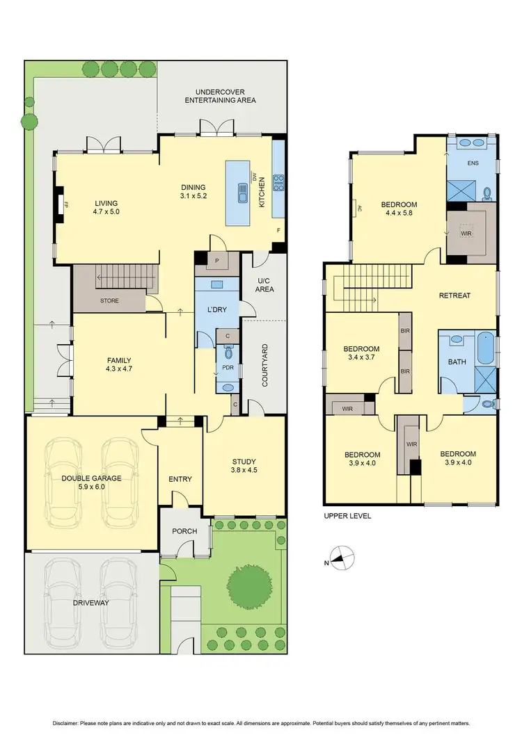 Floorplan of Homely house listing, 2 Wheeler Place, Essendon VIC 3040