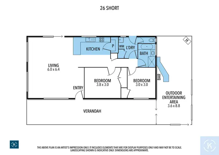 Floorplan of Homely house listing, 26 Short Street, Tocumwal NSW 2714