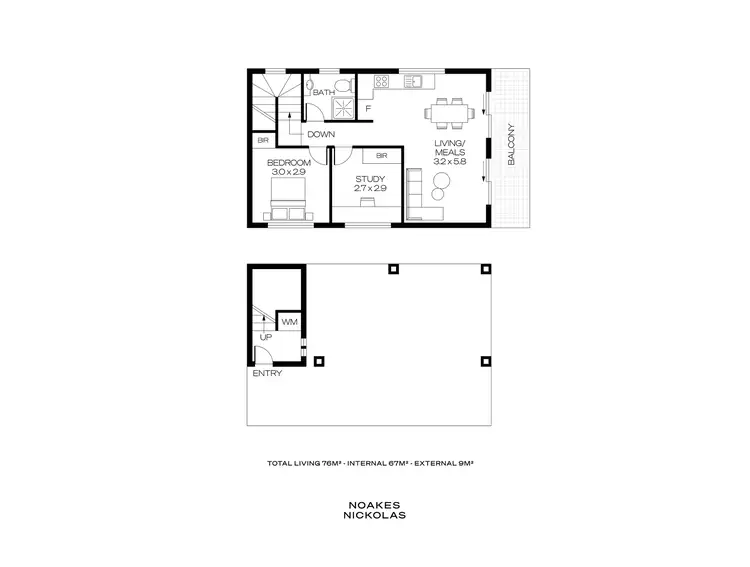 Floorplan of Homely unit listing, 7/2A Selway Street, Oaklands Park SA 5046