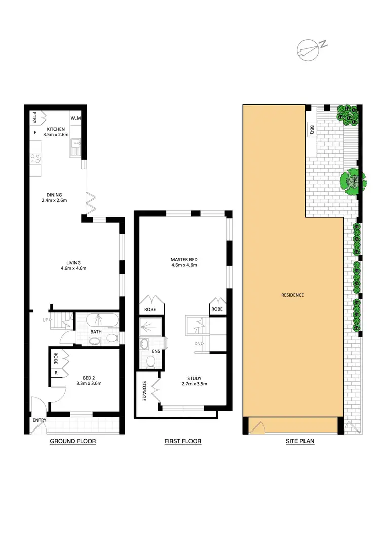 Floorplan of Homely house listing, 4 Short Street, Enmore NSW 2042
