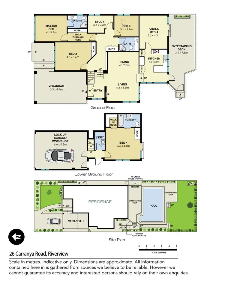 Floorplan of Homely house listing, 26 Carranya Road, Riverview NSW 2066