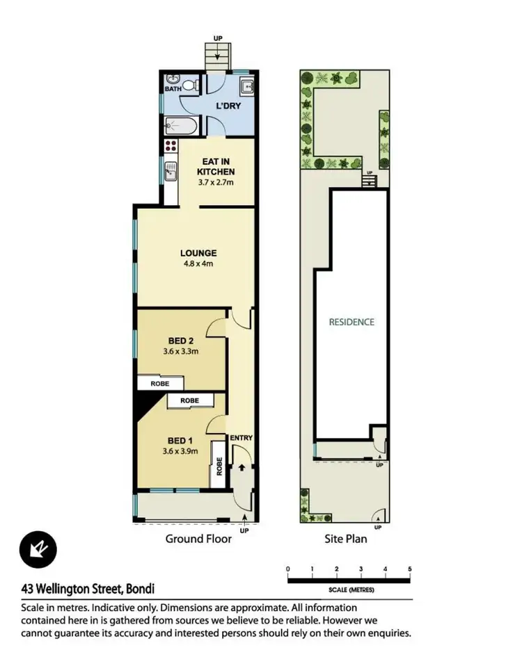 Floorplan of Homely house listing, 43 Wellington Street, Bondi Beach NSW 2026