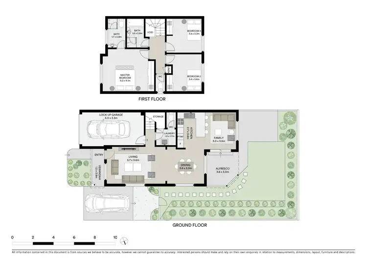 Floorplan of Homely townhouse listing, 3/32 Bishop Road, Menai NSW 2234