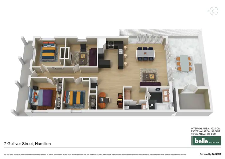 Floorplan of Homely house listing, 7 Gulliver Street, Hamilton NSW 2303