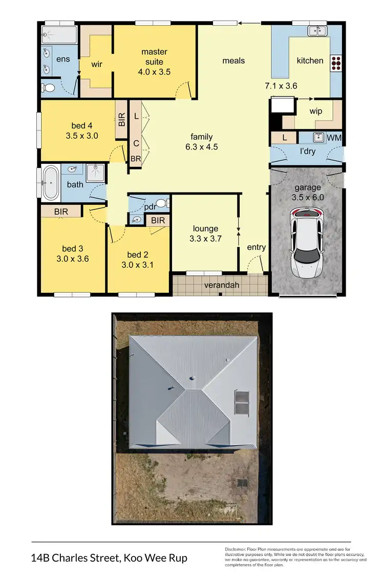 Floorplan of Homely house listing, 14B Charles Street, Koo Wee Rup VIC 3981