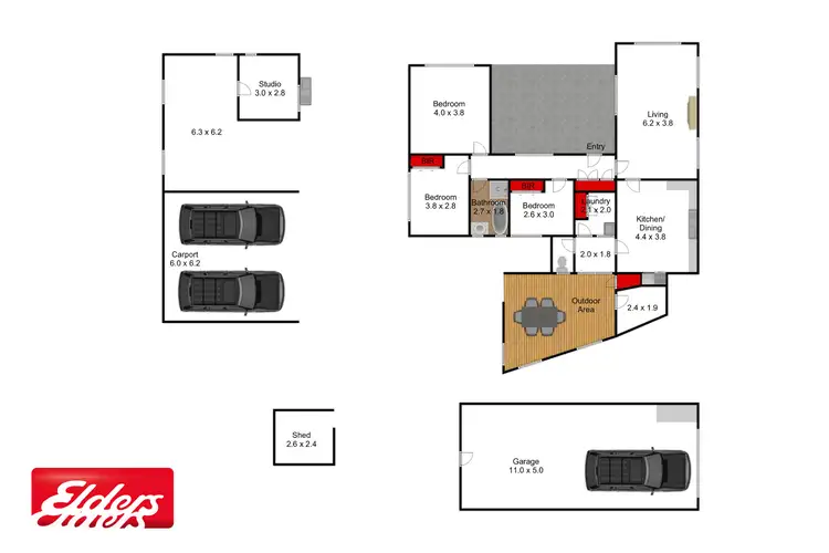 Floorplan of Homely house listing, 612 Tarra Valley Road, Devon North VIC 3971