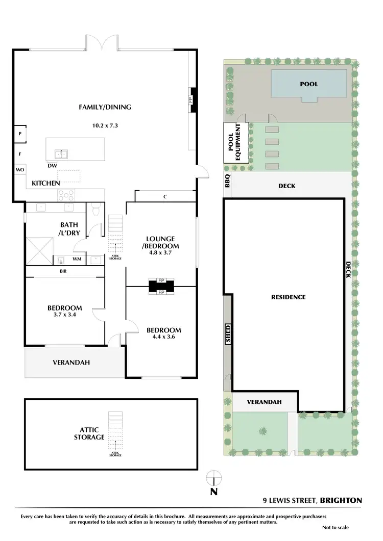 Floorplan of Homely house listing, 9 Lewis Street, Brighton VIC 3186