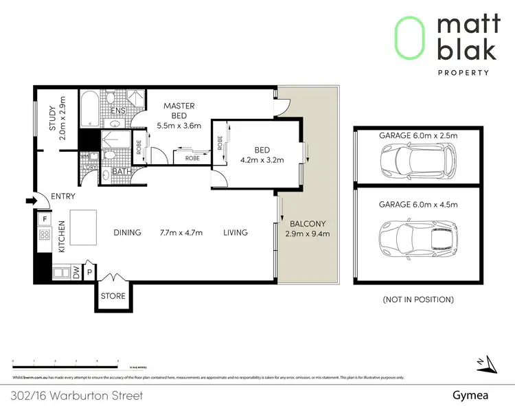 Floorplan of Homely apartment listing, 302/16 Warburton Street, Gymea NSW 2227