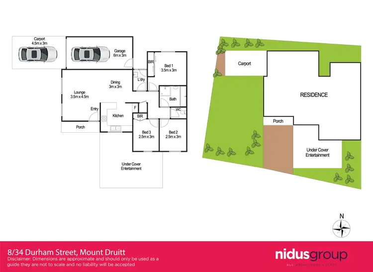 Floorplan of Homely villa listing, 8/34-36 Durham Street, Mount Druitt NSW 2770