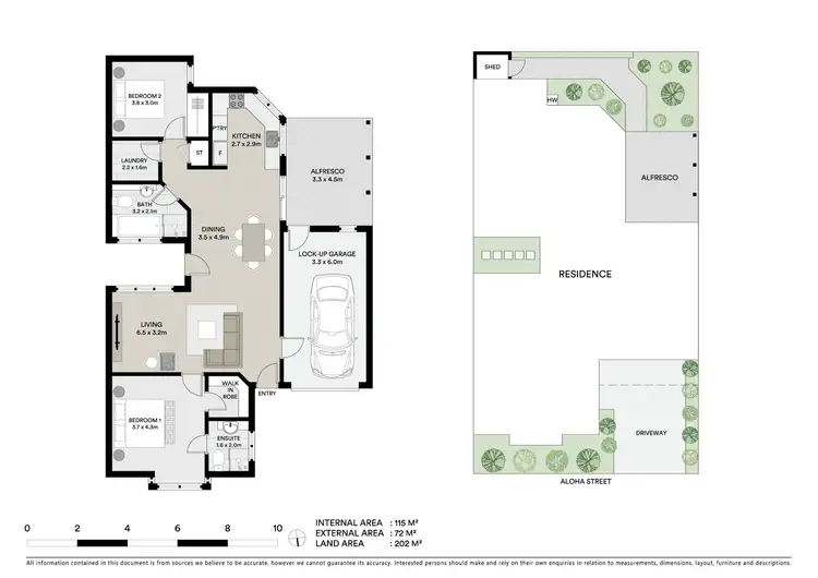 Floorplan of Homely unit listing, 25 Aloha Street, South Kingsville VIC 3015