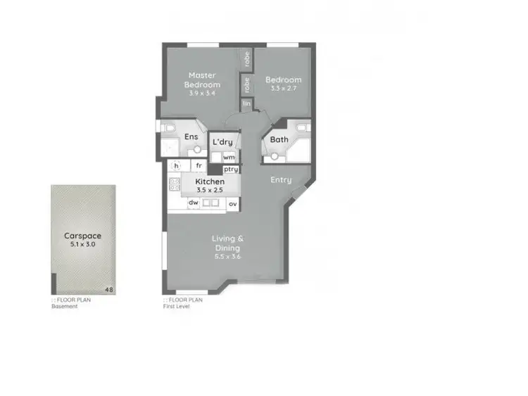 Floorplan of Homely unit listing, 43/49 Peninsular Drive, Surfers Paradise QLD 4217