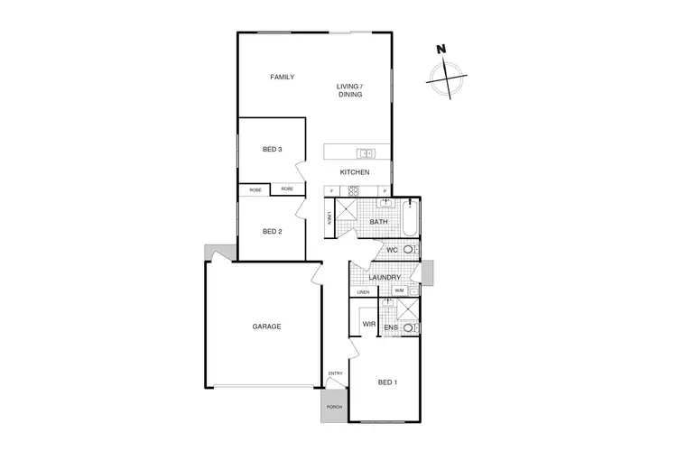 Floorplan of Homely house listing, 101 Kavangal Circuit, Ngunnawal ACT 2913
