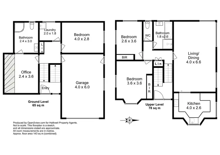 Floorplan of Homely townhouse listing, 2/79 Sunbeam Crescent, East Devonport TAS 7310
