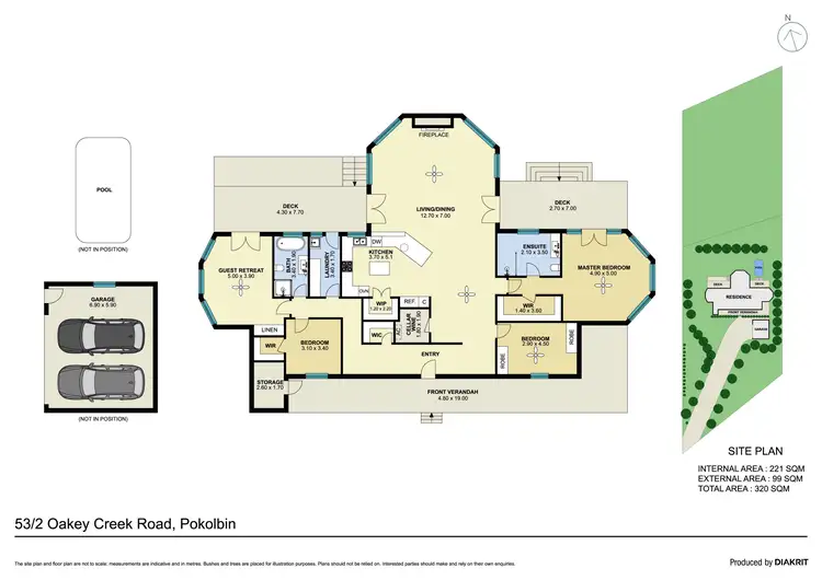 Floorplan of Homely house listing, 53/2 Oakey Creek Road, Pokolbin NSW 2320