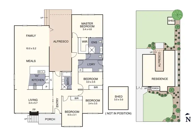 Floorplan of Homely house listing, 7 Pandora Crescent, Croydon South VIC 3136