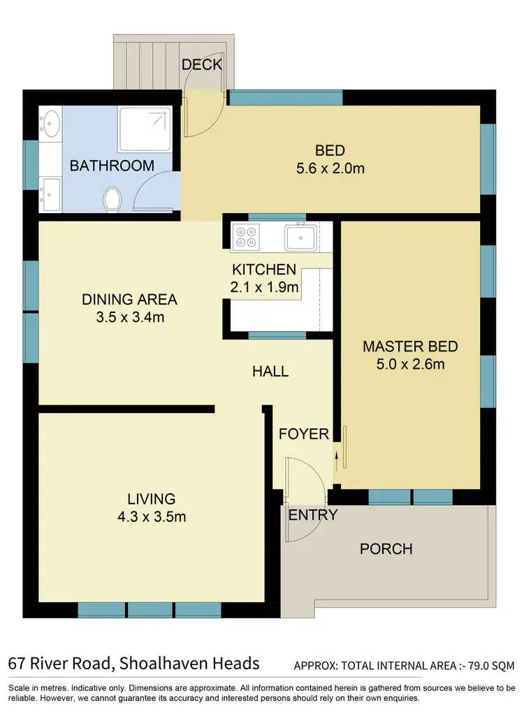 Floorplan of Homely house listing, 67 River Road, Shoalhaven Heads NSW 2535