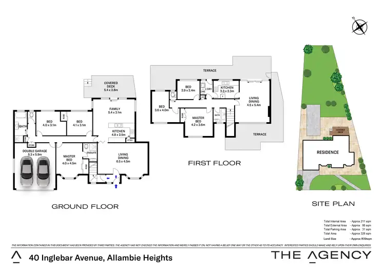Floorplan of Homely house listing, 40 Inglebar Avenue, Allambie Heights NSW 2100