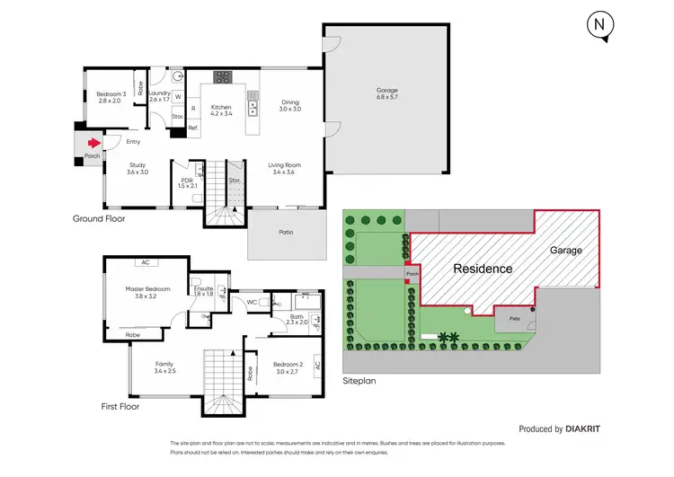 Floorplan of Homely townhouse listing, 1/100 Cadles Road, Carrum Downs VIC 3201