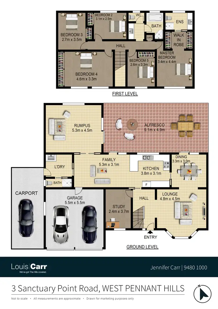 Floorplan of Homely house listing, 3 Sanctuary Point Road, West Pennant Hills NSW 2125