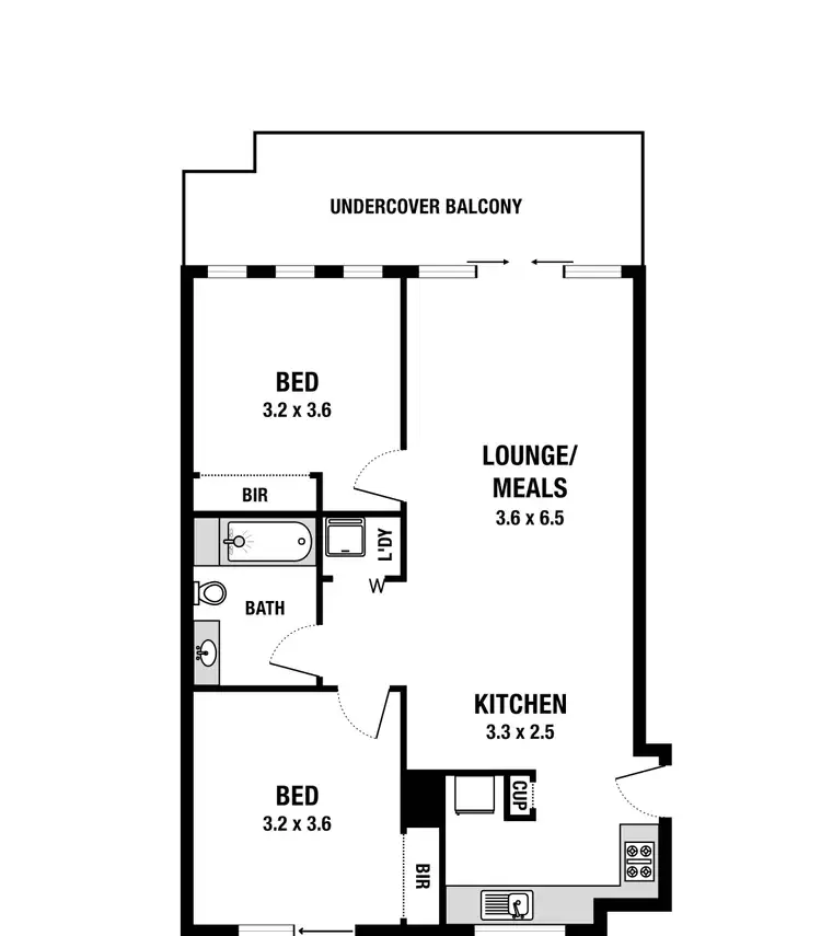 Floorplan of Homely apartment listing, 1202/33 City Road, Southbank VIC 3006
