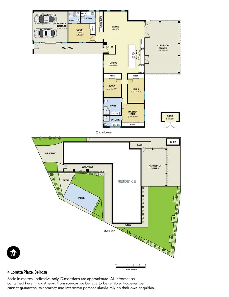 Floorplan of Homely house listing, 4 Loretta Place, Belrose NSW 2085