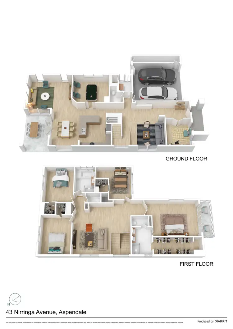 Floorplan of Homely house listing, 43 Nirringa Avenue, Aspendale VIC 3195
