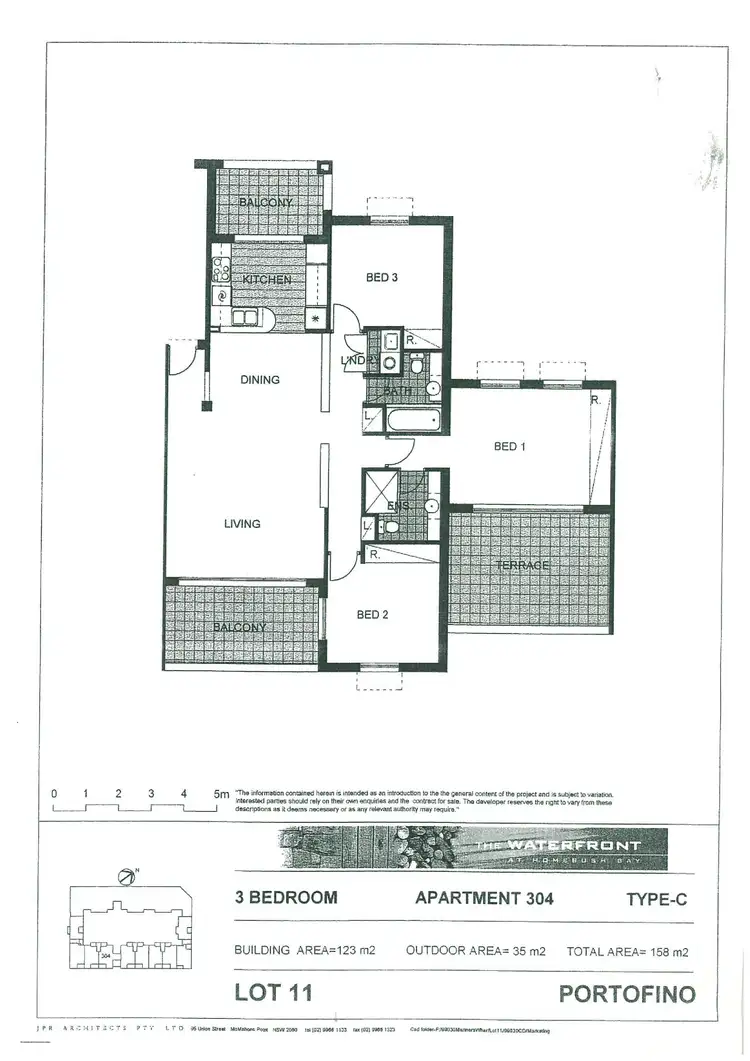 Floorplan of Homely apartment listing, 304/3 The Piazza, Wentworth Point NSW 2127