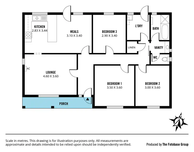Floorplan of Homely house listing, 123 Reynell Road, Reynella East SA 5161