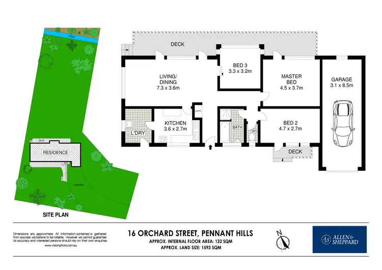 Floorplan of Homely house listing, 16 Orchard Street, Pennant Hills NSW 2120