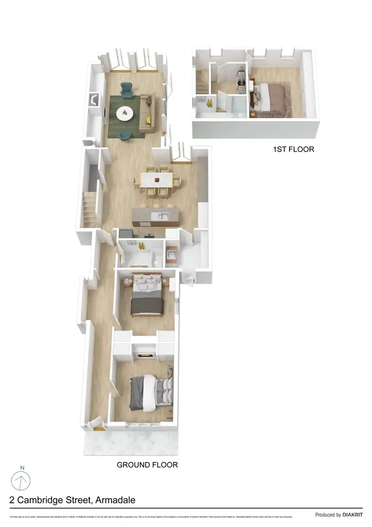 Floorplan of Homely house listing, 2 Cambridge Street, Armadale VIC 3143