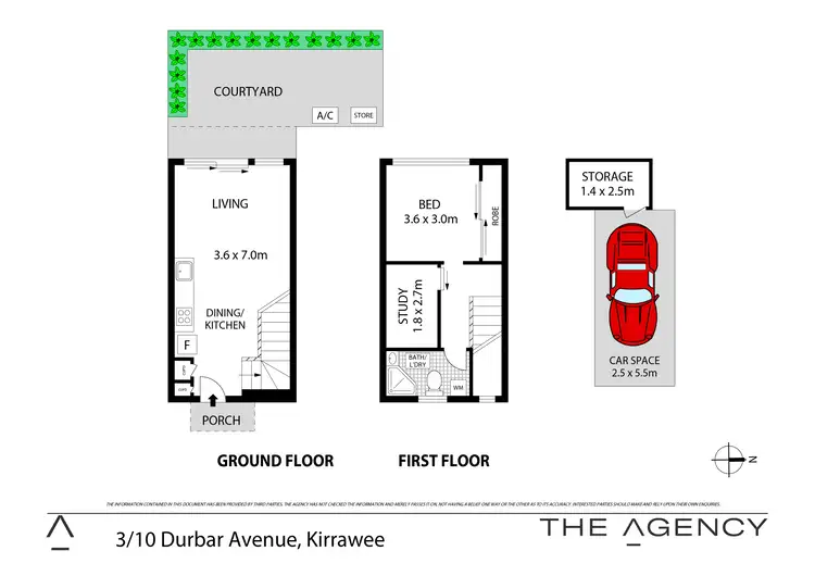 Floorplan of Homely townhouse listing, 3/10 Durbar Avenue, Kirrawee NSW 2232