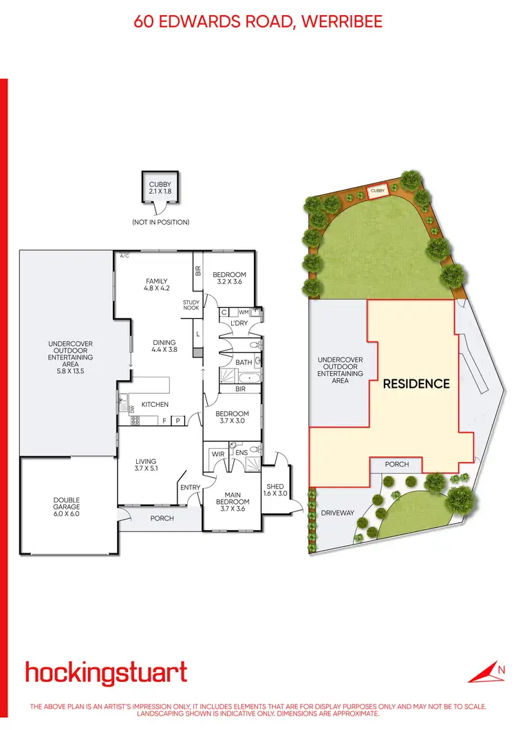 Floorplan of Homely house listing, 60 Edwards Road, Werribee VIC 3030