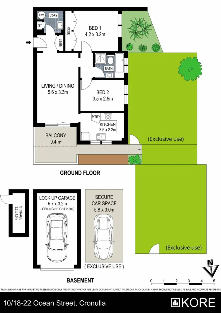 Floorplan of Homely apartment listing, 10/18-22 Ocean Street, Cronulla NSW 2230