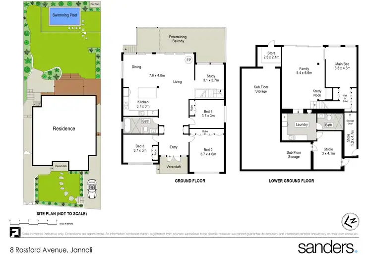 Floorplan of Homely house listing, 8 Rossford Avenue, Jannali NSW 2226