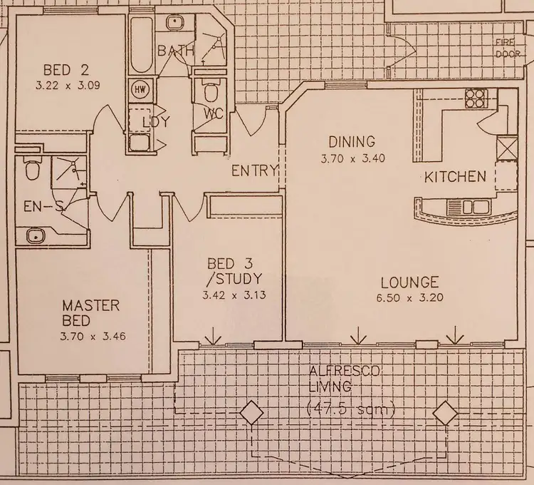 Floorplan of Homely apartment listing, 11/37 Dolphin Drive, Mandurah WA 6210
