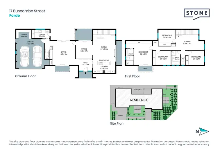 Floorplan of Homely house listing, 17 Buscombe Street, Forde ACT 2914