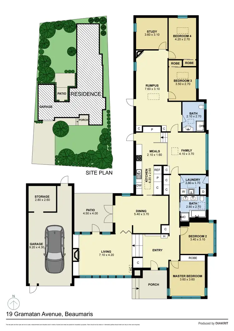 Floorplan of Homely house listing, 19 Gramatan Avenue, Beaumaris VIC 3193