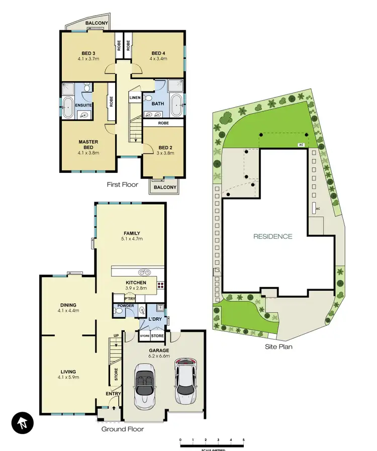 Floorplan of Homely house listing, 2 Seaview Parade, Belrose NSW 2085