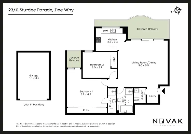 Floorplan of Homely apartment listing, 23/11 Sturdee Parade, Dee Why NSW 2099